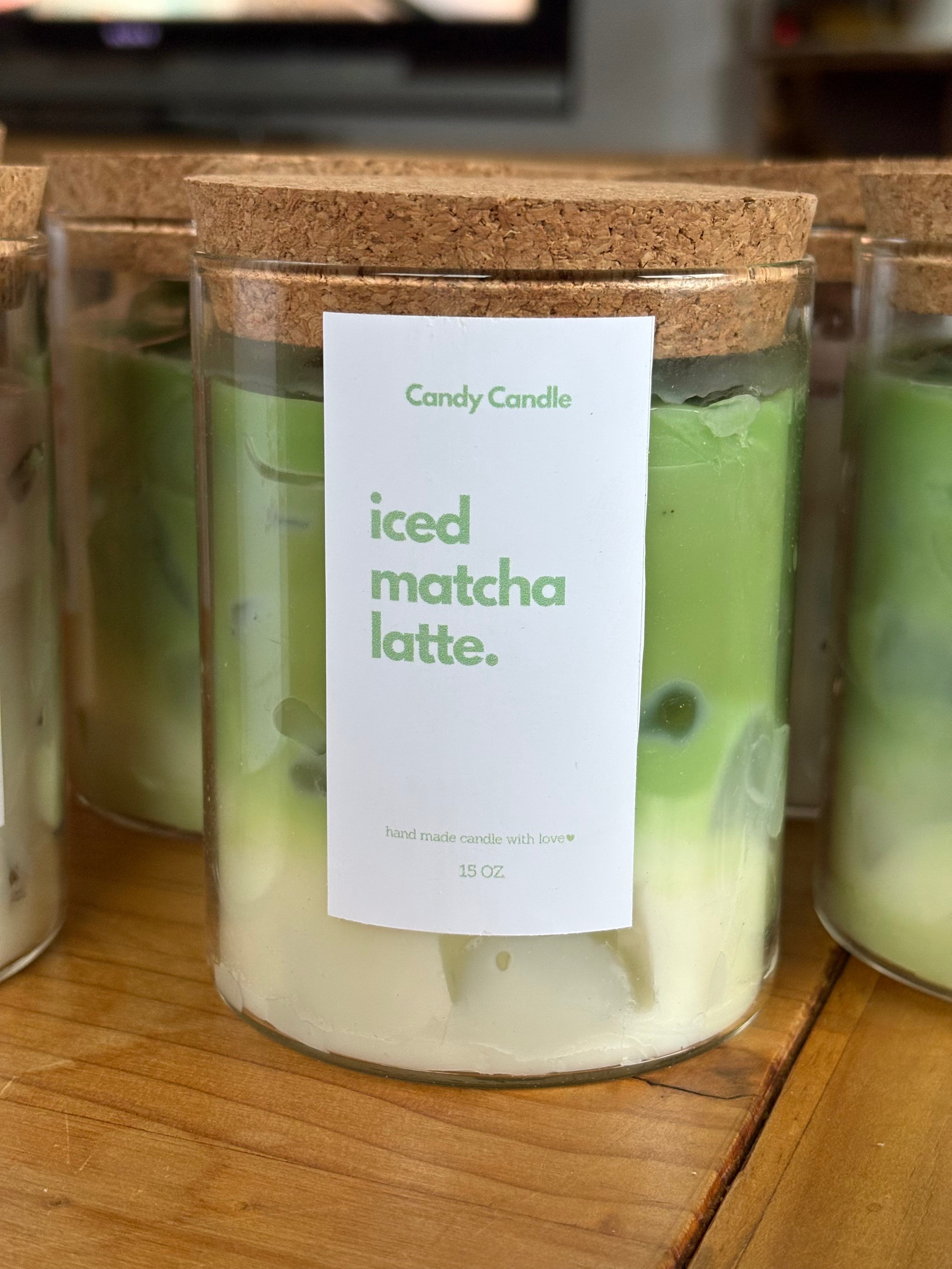 Iced Matcha Latte Candle