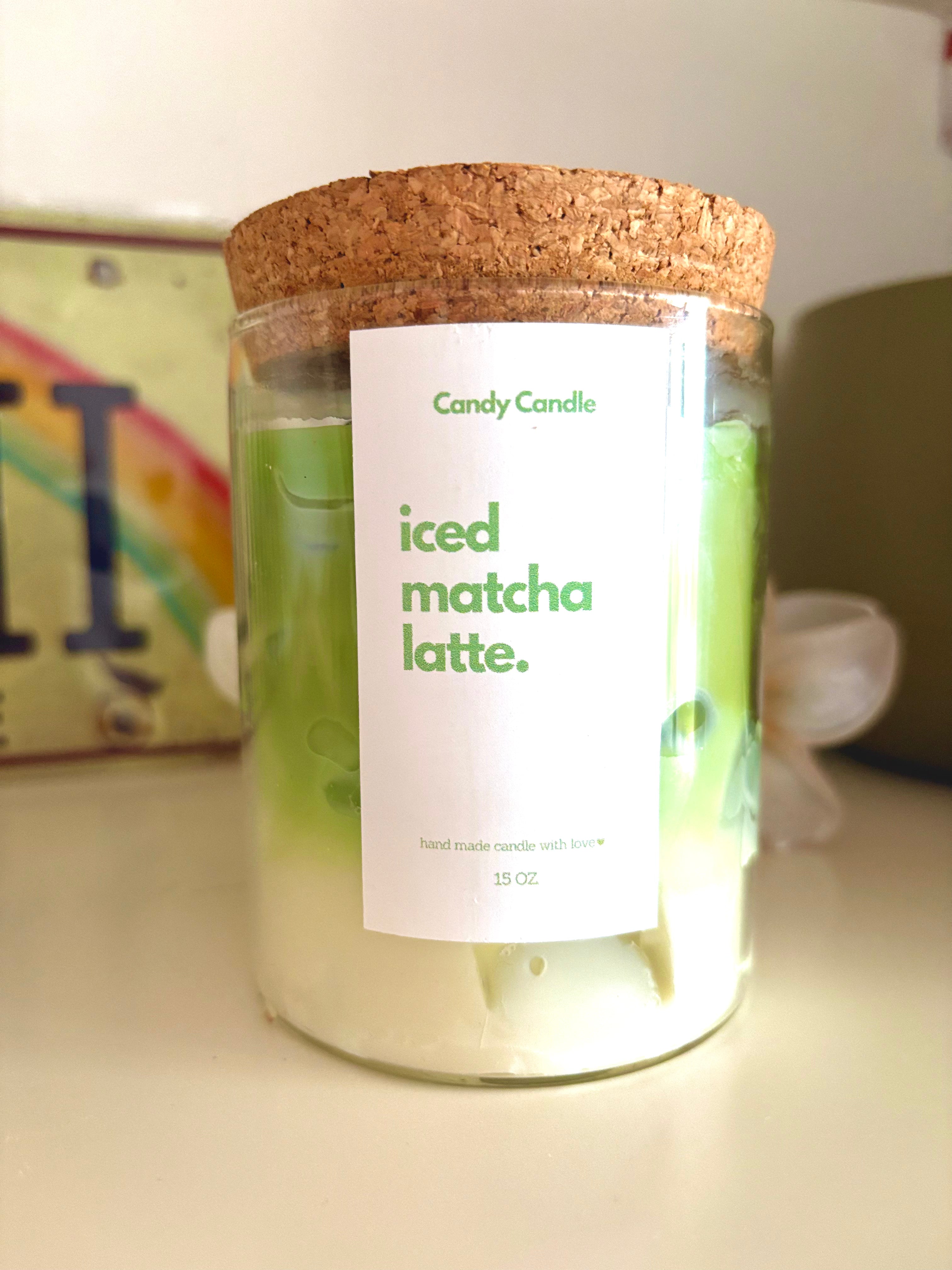 Iced Matcha Latte Candle