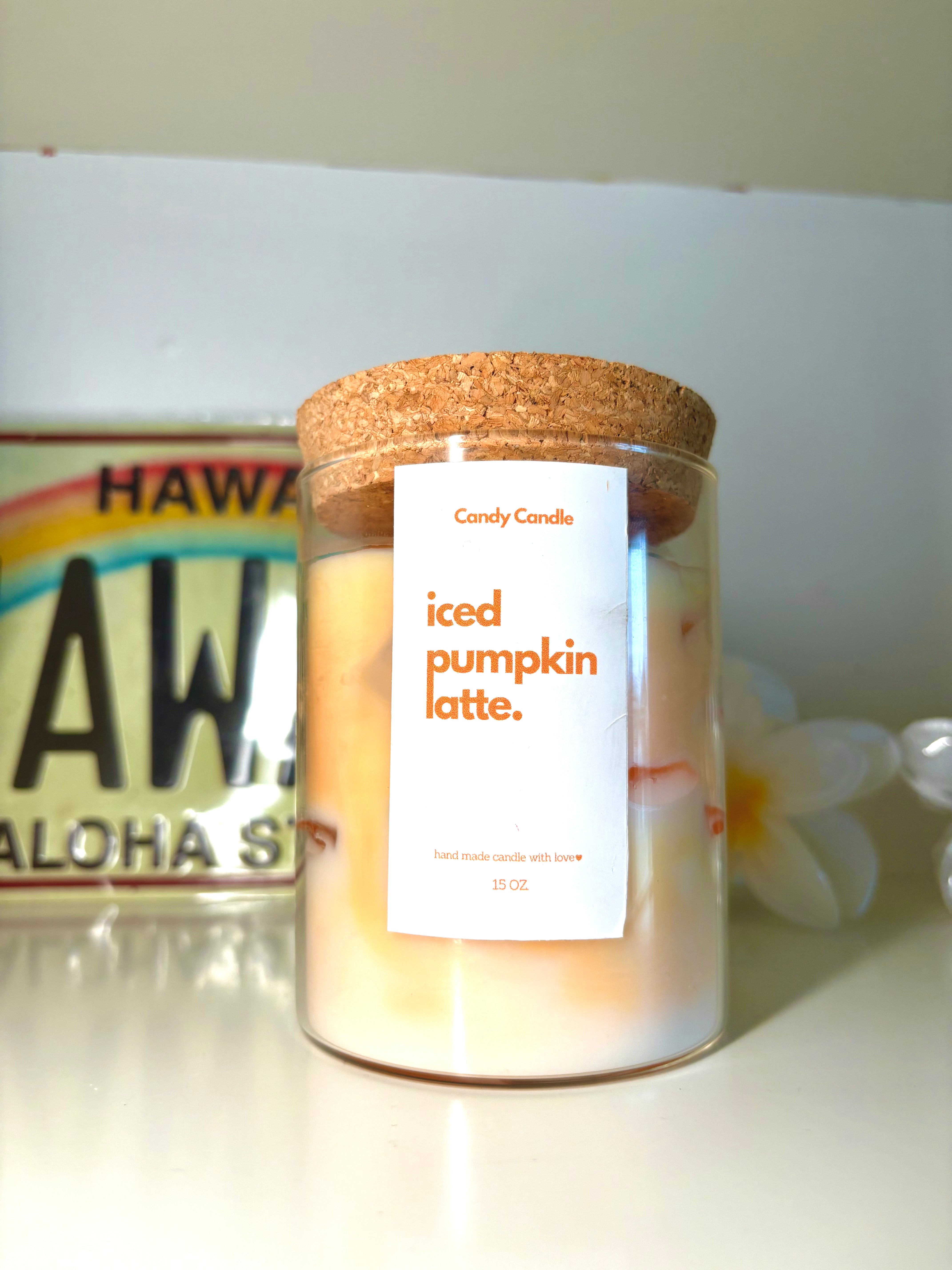 Iced Pumpkin Latte Candle
