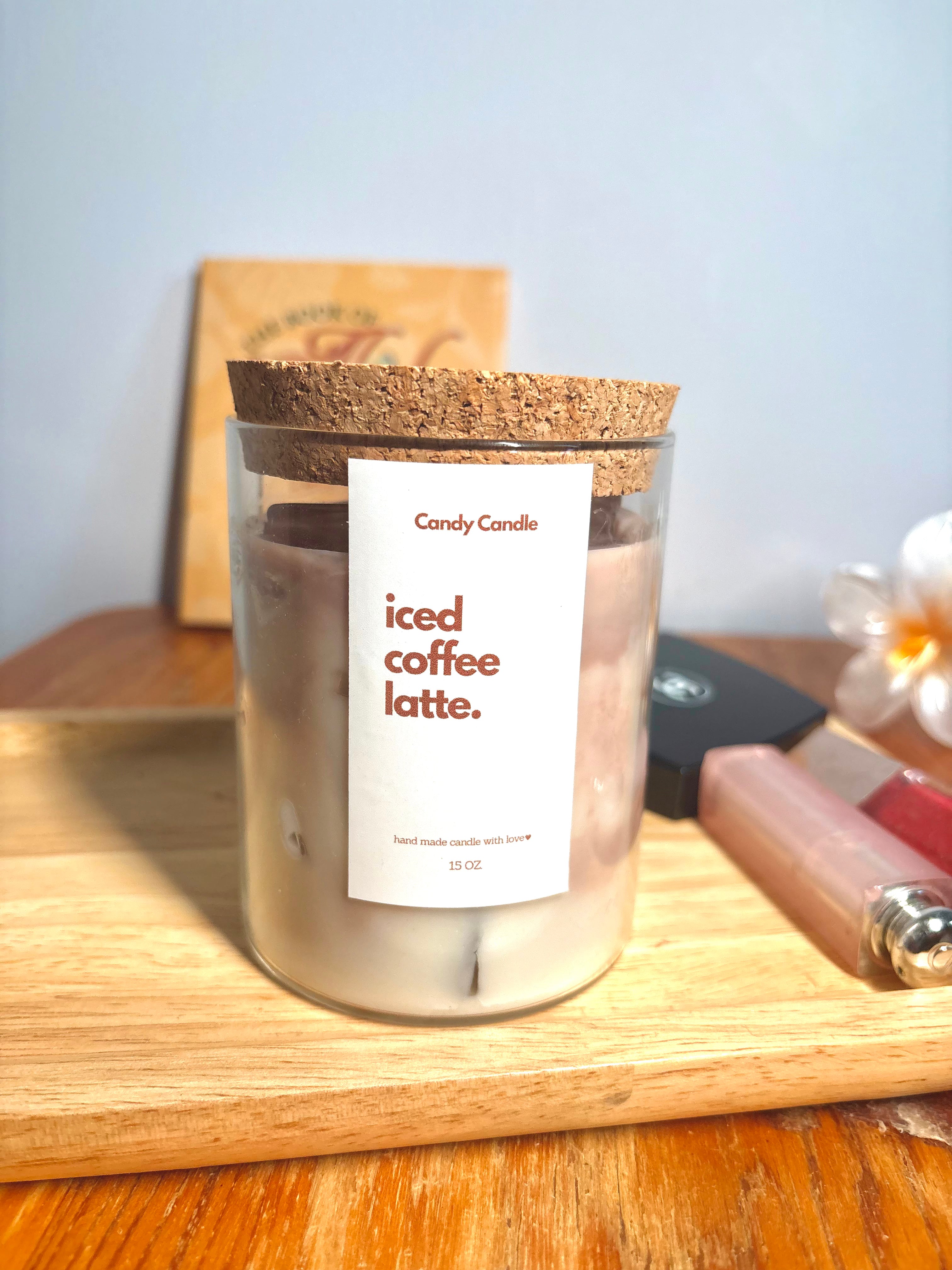 Iced Coffee Latte Candle