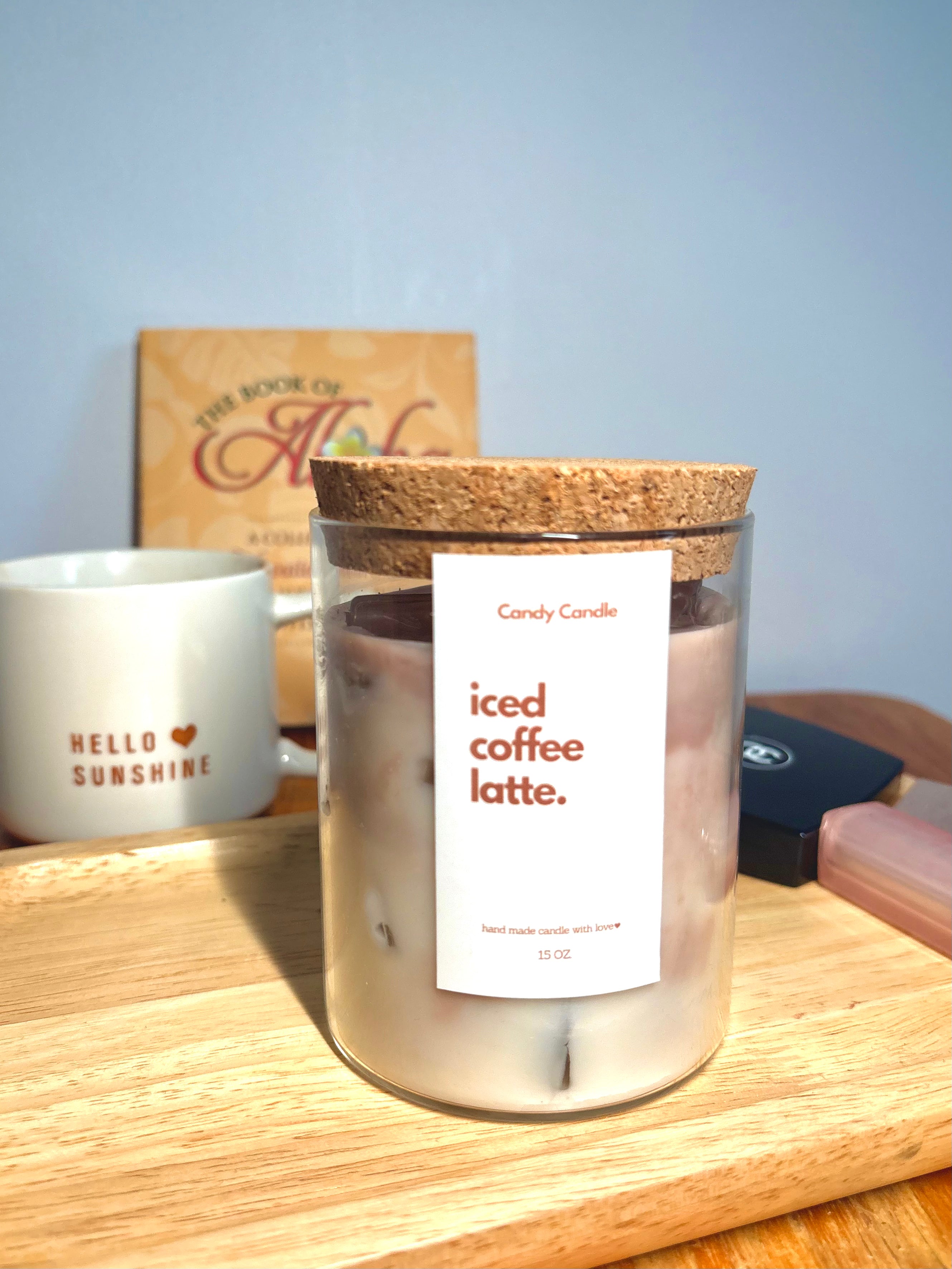 Iced Coffee Latte Candle