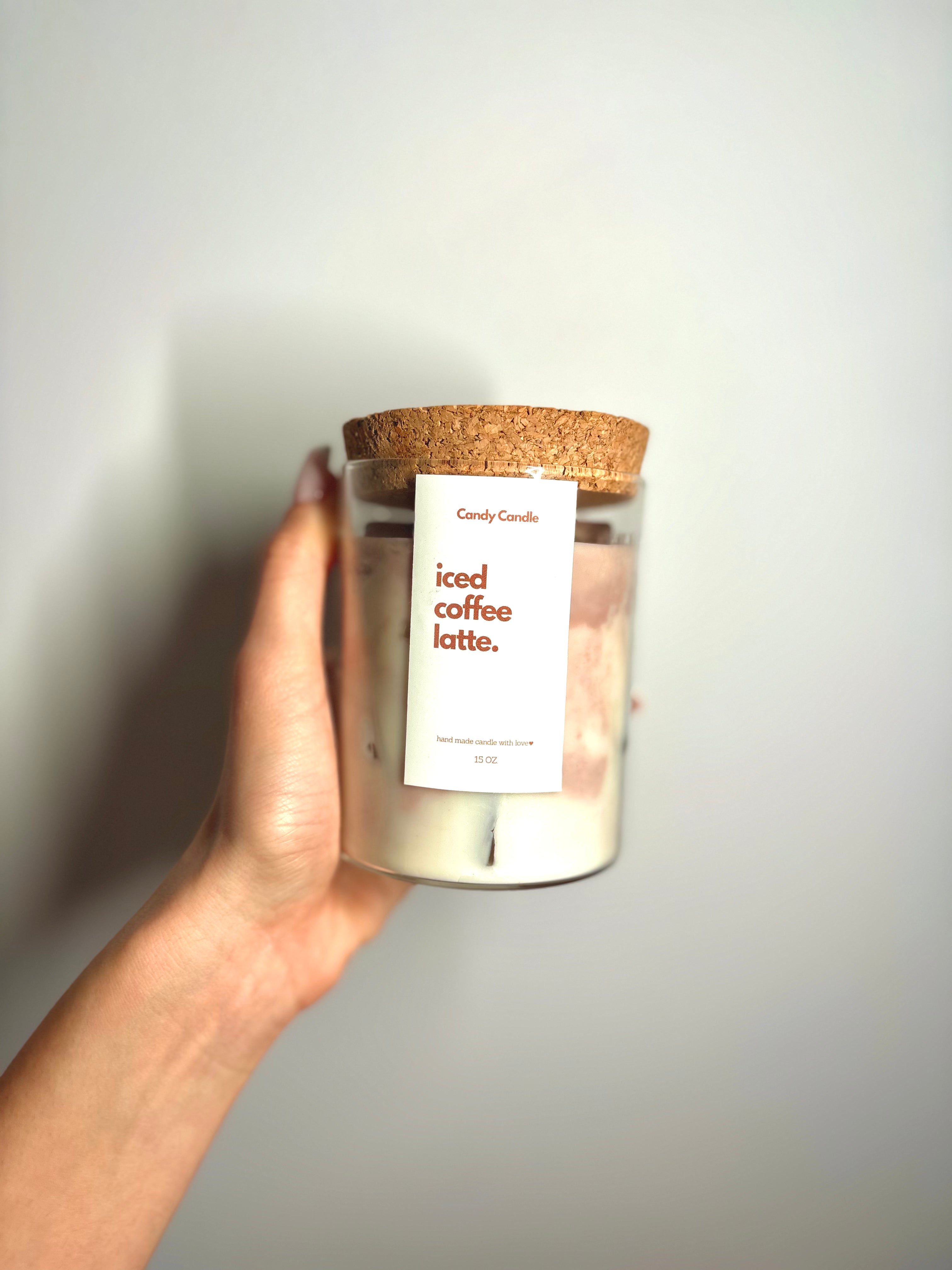 Iced Coffee Latte Candle
