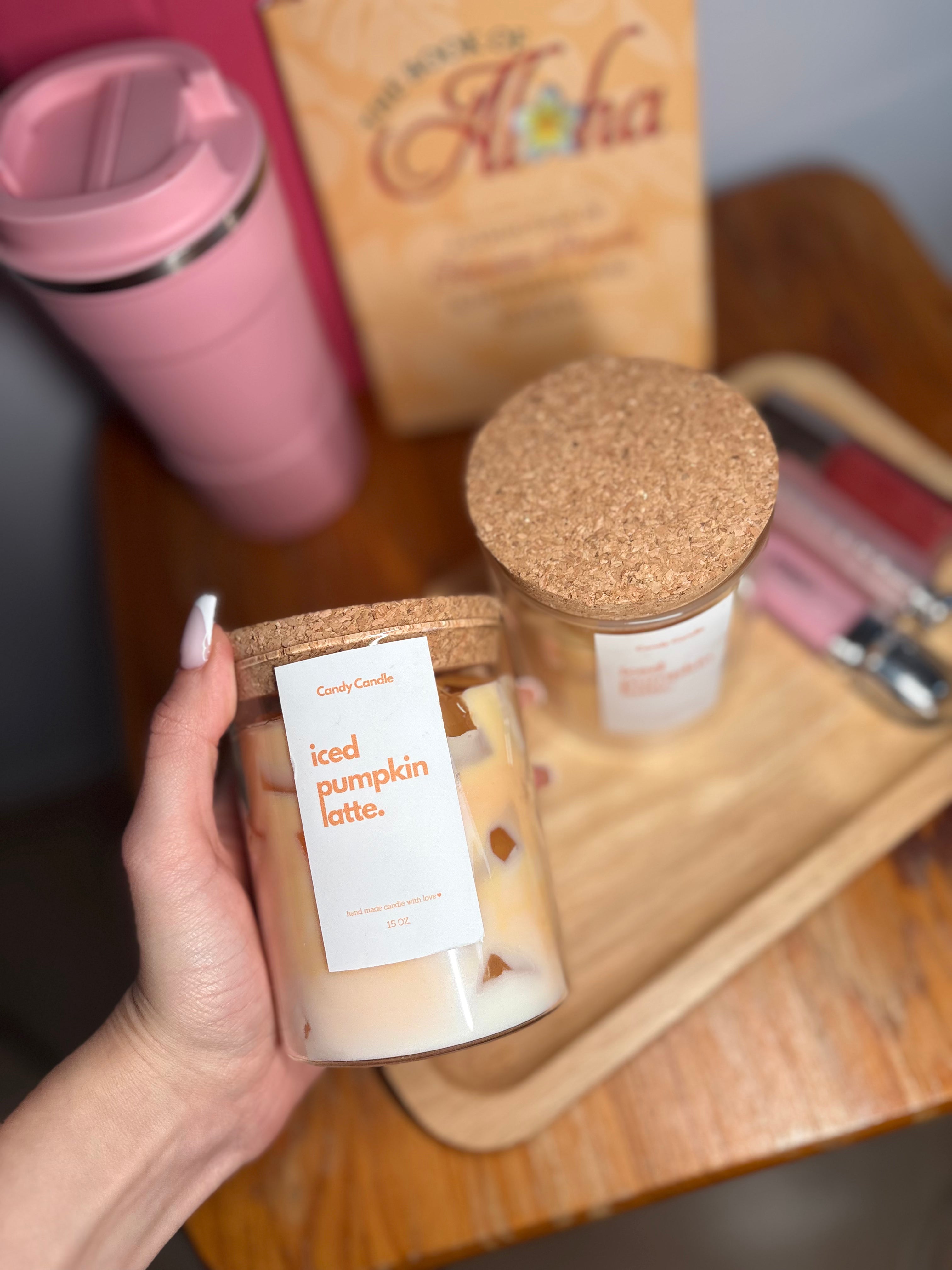 Iced Pumpkin Latte Candle